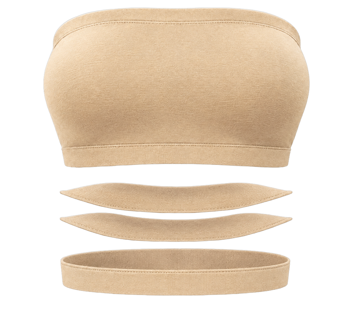 Bandeau Bra, close-up of the front panel
