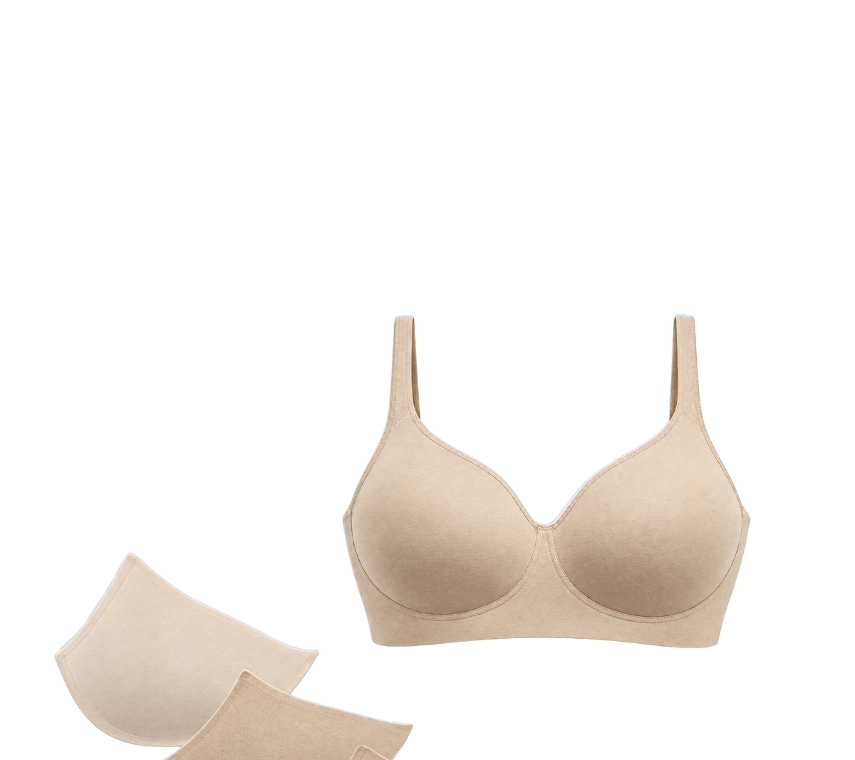 T-Shirt Bra, close-up of the cup