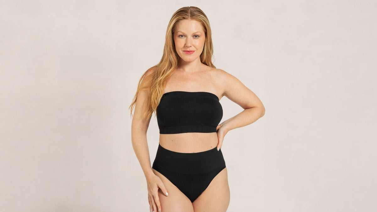 Bandeau Bra, worn on body