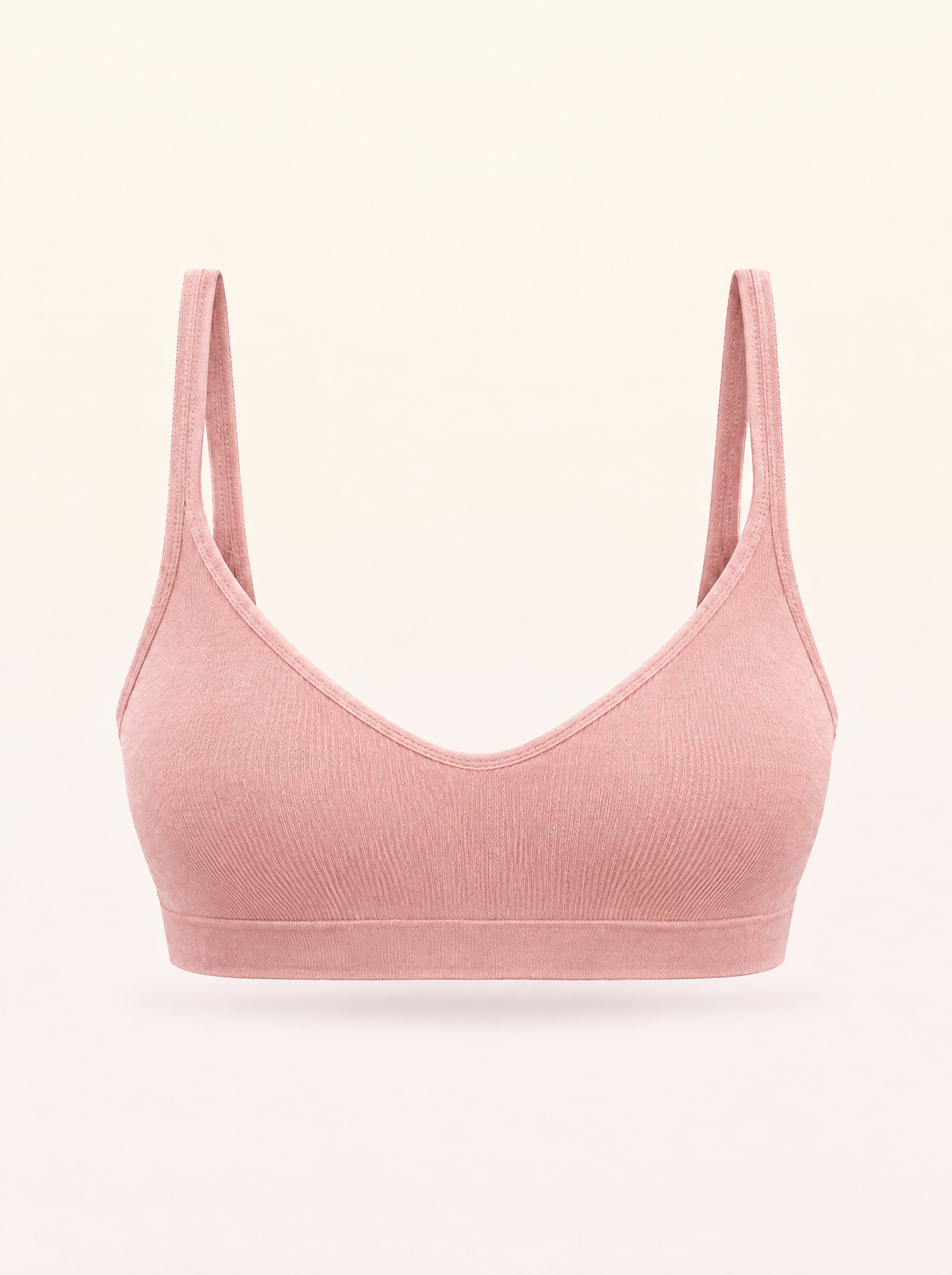 Throw-On Bralette - Rose Tan