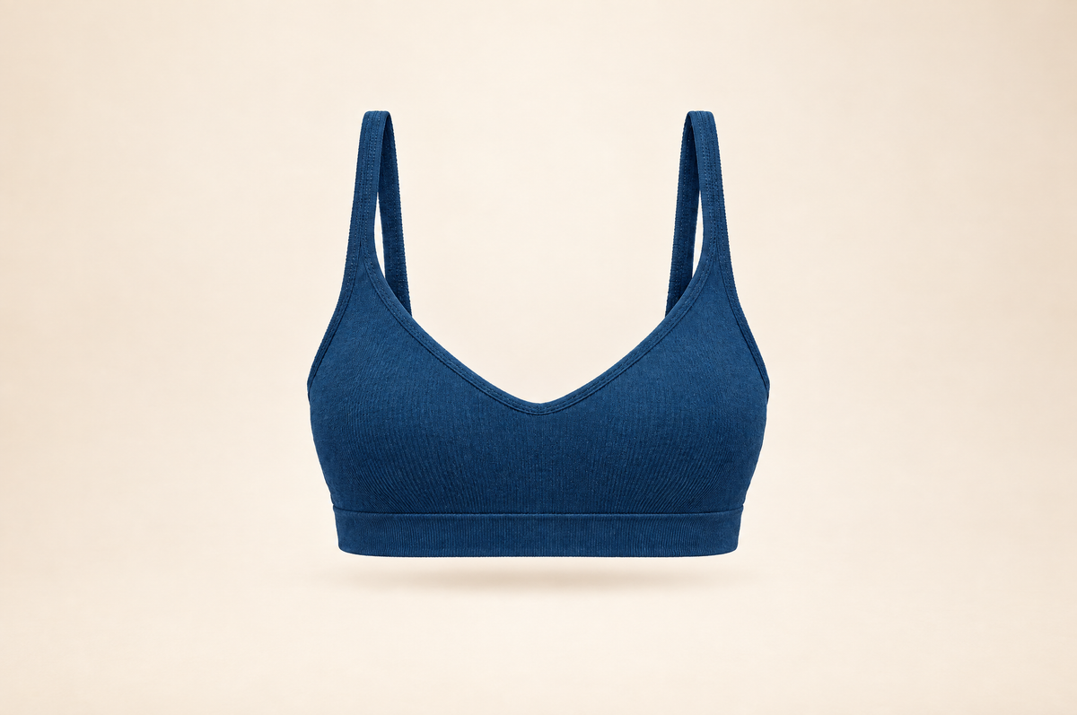 Throw-On Bralette, front view